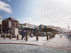 Supporting image for story: First glimpse of Dudley Market transformation