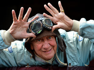 Supporting image for story: Shropshire daredevil's wing walk for 80th birthday
