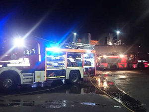 Supporting image for story: Arson attack at Telford commercial unit