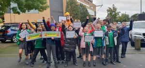 The walk saw participation from people old and young