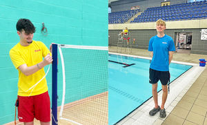 Pics shows Jesse Painter left and Blake Hadley right