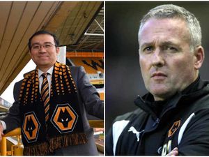 Supporting image for story: Jeff Shi in close Wolves contact with Paul Lambert