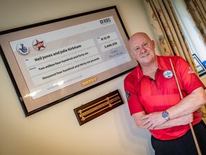 Supporting image for story: Midlands lottery winner who used money to buy pool table now set to represent England