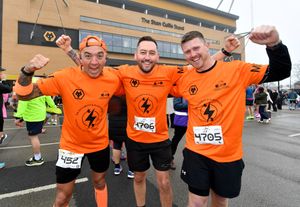 John Dixon, Dan Newton and Tom Astbury at the race