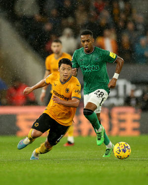 Hwang Hee-chan. Picture: Barrington Coombs/PA Wire.