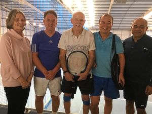 Supporting image for story: Senior service for tennis champs