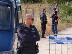 Supporting image for story: Madeleine McCann: Search teams scour scrubland and abandoned buildings