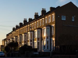 A general view of terraced residential houses in south east London