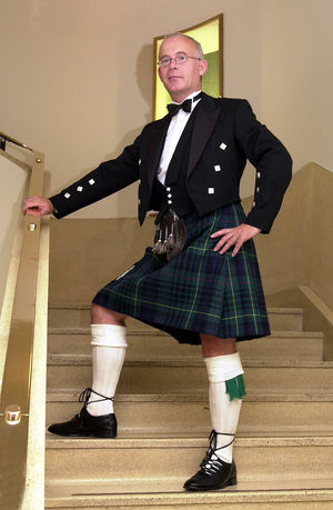 Rhodes in kilt