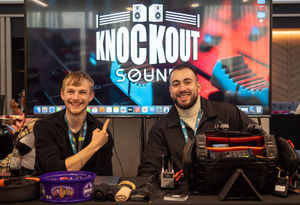 Business Funding Summit (l-r) Harvey Graham and Mihai Pelin (both of Knockout Sound)