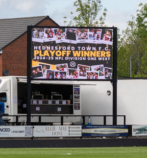 Hednesford fans celebrate promotion