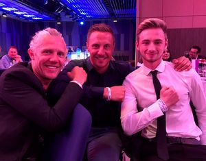 Jimmy Bullard, Phil Jagielka and Owen Richards