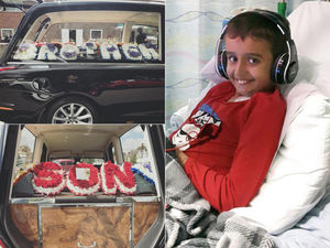 Supporting image for story: Telford family's tribute to 'special' son Khaleel