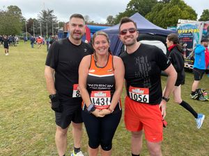 Laura Mackinnon, Gary Hay and Peter Foulkes 