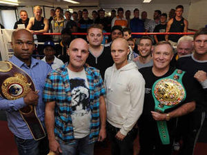 Supporting image for story: World champions motivate new-boys