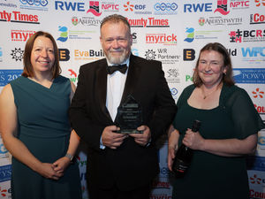 Supporting image for story: Volunteers who run Llandrindod Wells' The Albert Hall in the spotlight at Powys Business Awards