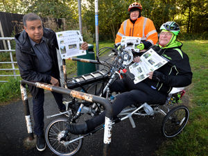 Supporting image for story: More than 1,000 sign petition on Walsall cycle path