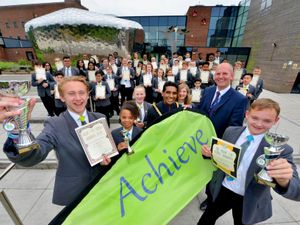 Supporting image for story: Pride awards for school 