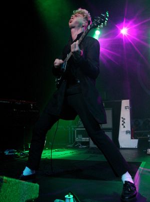 Yonaka supporting The Cult at Birmingham's O2 Institute. Pictures by: Andy Shaw