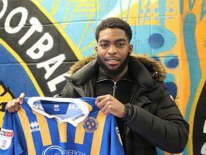 Supporting image for story: Shrewsbury Town sign Ro-Shaun Williams and Scott Golbourne
