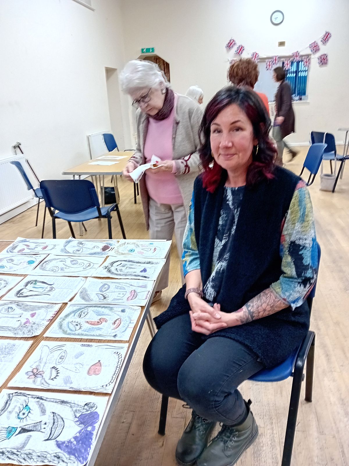 Trysull and Seisdon WI enjoy art workshop