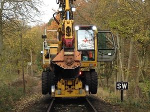 Supporting image for story: Second warning over trespassers on SVR line after youths spotted throwing stones on to tracks