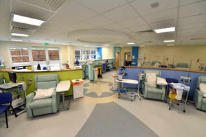 The brand new £2.1m Oncology, Haematology Treatment Suite