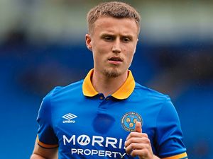 Supporting image for story: George Nurse gives Shrewsbury Town boost as recovery from ACL injury continues