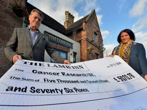 Supporting image for story: Cheers! Pub's charity auction raises thousands