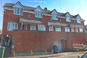 The block of homes was still closed off to residents days later