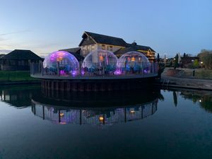 Supporting image for story: ‘Dome Dining’ brings alfresco waterside dining to Stone bar this autumn