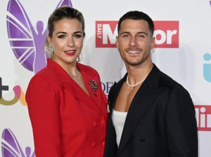 Supporting image for story: Couple Gemma Atkinson and Gorka Marquez prepare to back home teams in Euro final