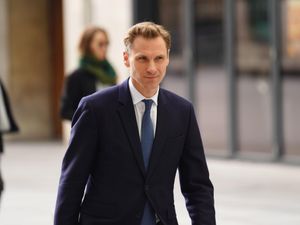 Shadow home secretary Chris Philp arrives at BBC Broadcasting House in London