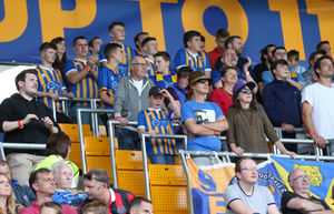 Shrewsbury’s safe standing area