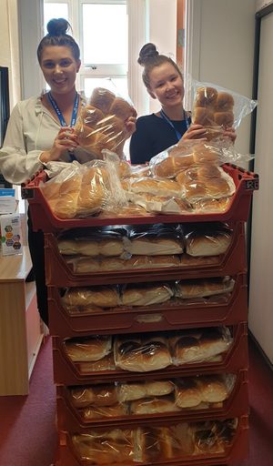 Russells Hall also received cobs from Matt the Baker