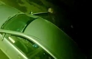 One of the burglars caught on camera. Image: WMP