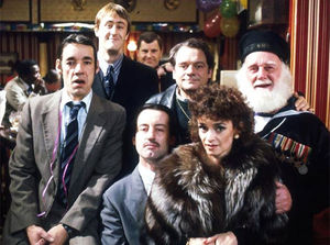 John Challis, front row, middle, wanted to tour to celebrate Only Fools and Horses' 40th anniversary