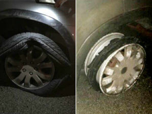 Supporting image for story: Driver arrested after police car rammed in Staffordshire chase