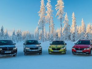 Supporting image for story: Dashing through the snow in Skoda's latest 4x4 offerings