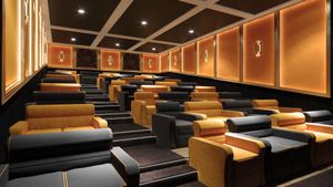 An image of the inside of the new cinema