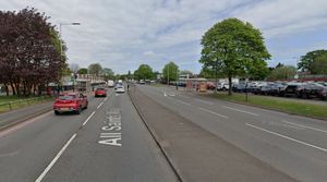 Resurfacing works are set to be carried out on All Saints Way, West Bromwich. Photo: Google