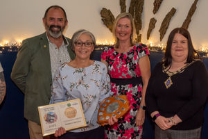 Winner of Container Garden Category - Doreen Arnold