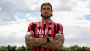 Walsall new signing Aden Flint. (Image by Owen Russell/Walsall FC)