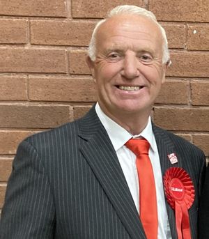 The late Councillor Fred Prestwood, pictured at the 2024 Cannock Chase Council election. Photo by Staffordshire LDR Kerry Ashdown. Free for use by all LDRS partners