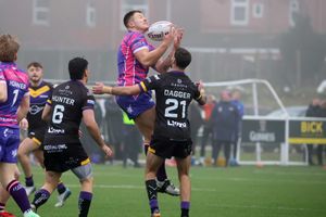 The conditions were heavy, with fog in the air. Photo: Andy Shaw