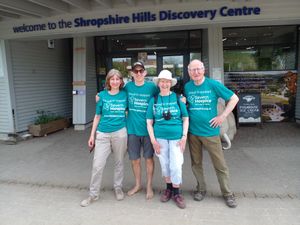 Supporting image for story: Family celebrates after taking on its fourth fundraising walk 