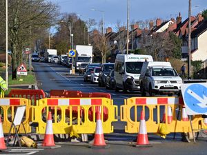 Supporting image for story: Driven to distraction: Kingswinford roadworks from hell 'even worse' with new pedestrian crossings