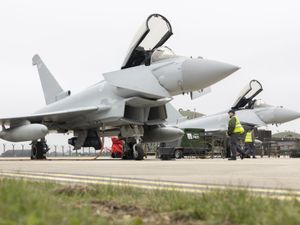 Supporting image for story: David Lammy: RAF jets could legally strike Iran’s missile bases