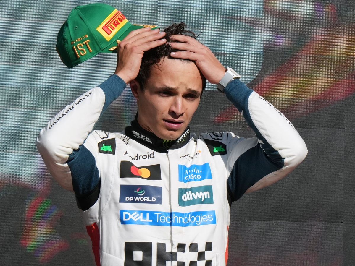 Lando Norris shrugs off being booed after winning in Mexico to lead championship