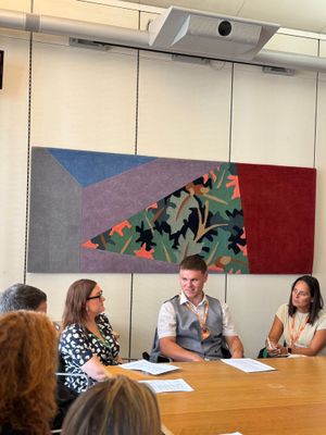 Leigh Ingham MP and Tane Meredith co-hosted a roundtable in Parliament